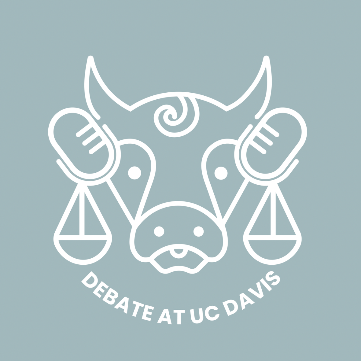 Debate at Uc Davis Logo