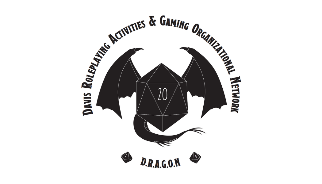 Dragon: Davis Roleplaying Activities and Gaming Organizational Network Logo